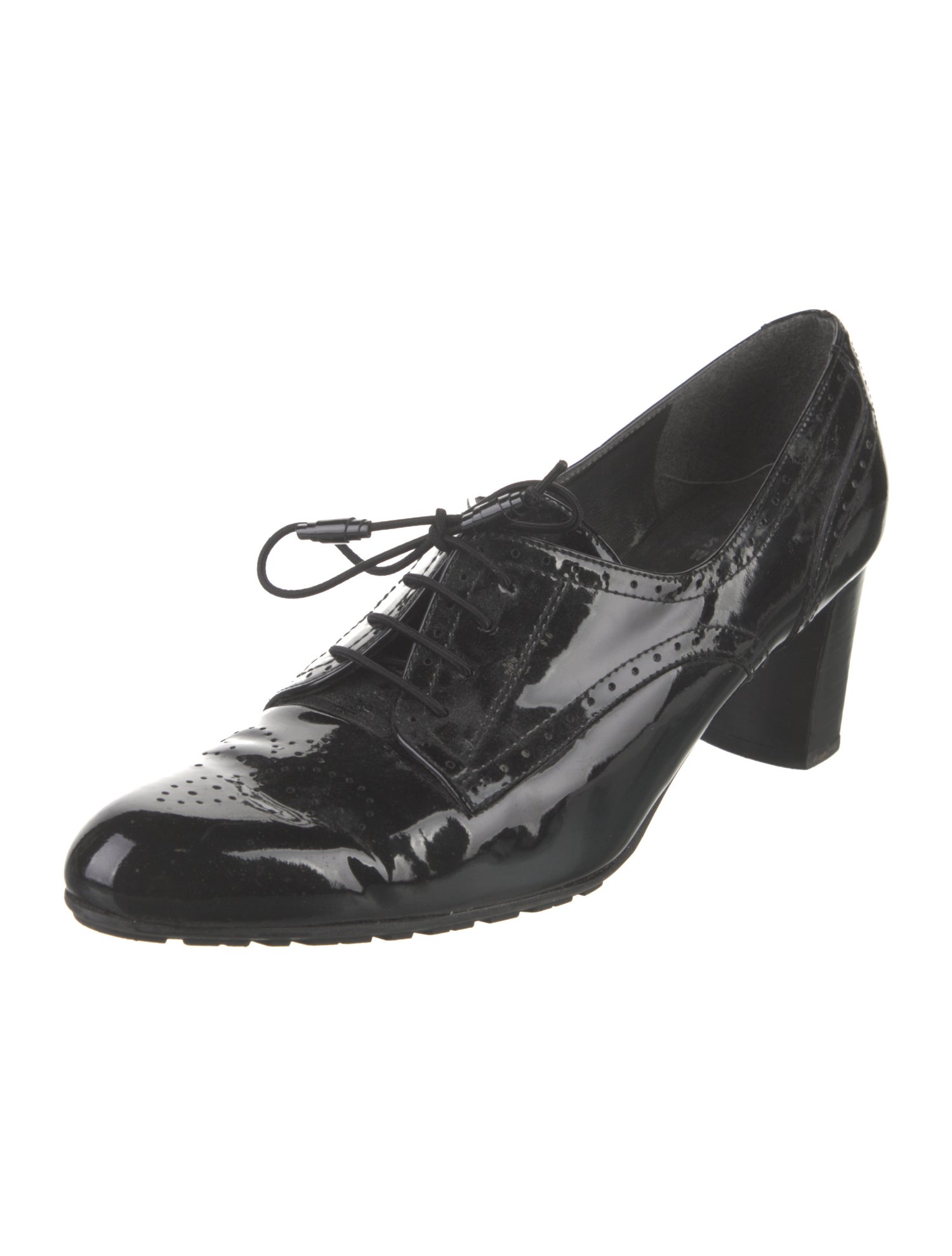 Stuart Weitzman Patent Leather Oxfords