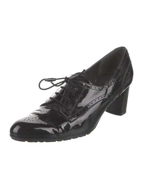 Stuart Weitzman Patent Leather Oxfords