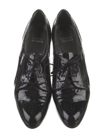Stuart Weitzman Patent Leather Oxfords