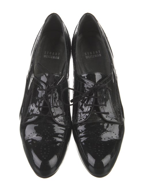 Stuart Weitzman Patent Leather Oxfords