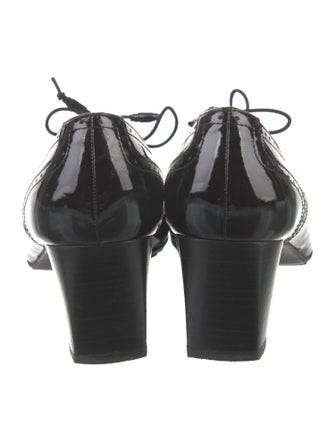 Stuart Weitzman Patent Leather Oxfords