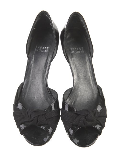 Stuart Weitzman Patent Leather D'Orsay Pumps