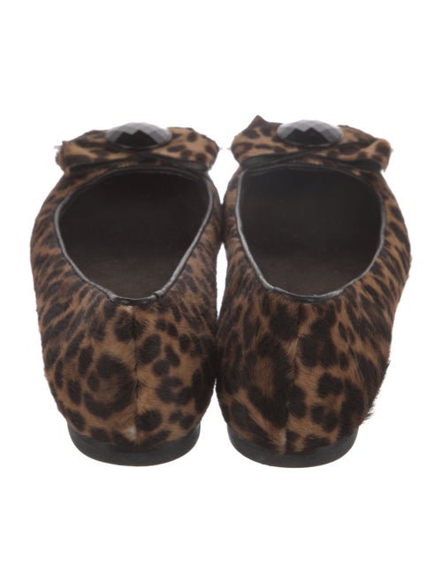 Stuart Weitzman Ponyhair Printed Flats