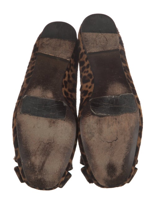 Stuart Weitzman Ponyhair Printed Flats