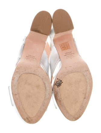 Stuart Weitzman Leather Slingback Pumps