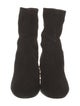 Stuart Weitzman Suede Studded Accents Sock Boots
