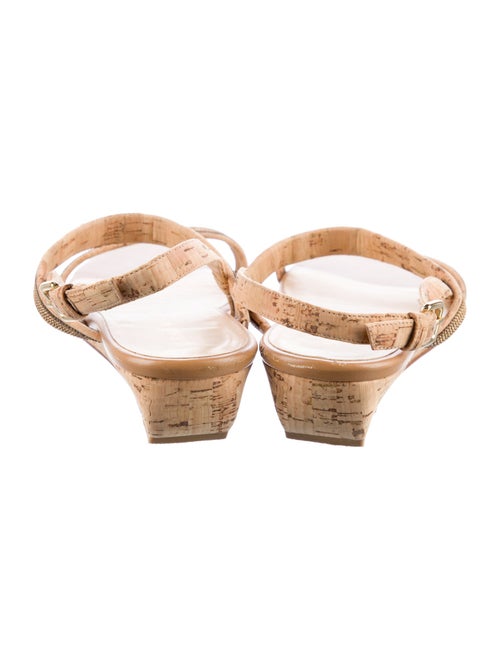 Stuart Weitzman Studded Accents Slingback Sandals