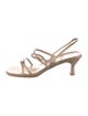 Stuart Weitzman Leather Slingback Sandals