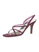 Stuart Weitzman Satin Slingback Sandals
