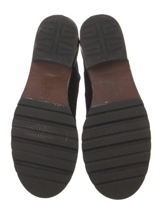 Stuart Weitzman Velvet Combat Boots