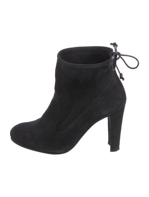 Stuart Weitzman Suede Lace-Up Boots