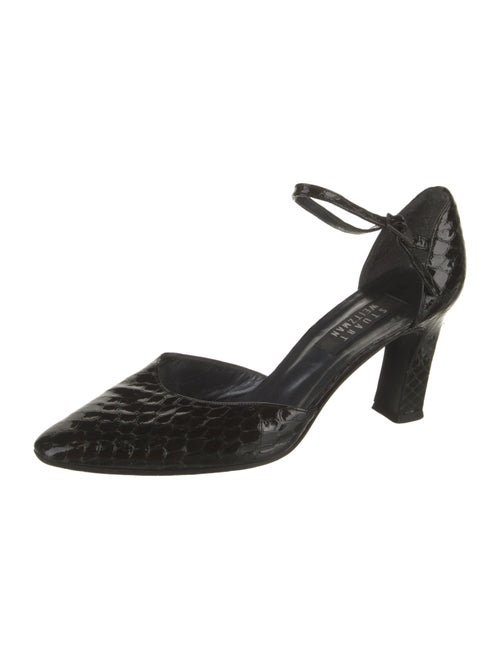 Stuart Weitzman Patent Leather D'Orsay Pumps