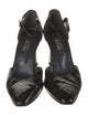 Stuart Weitzman Patent Leather D'Orsay Pumps