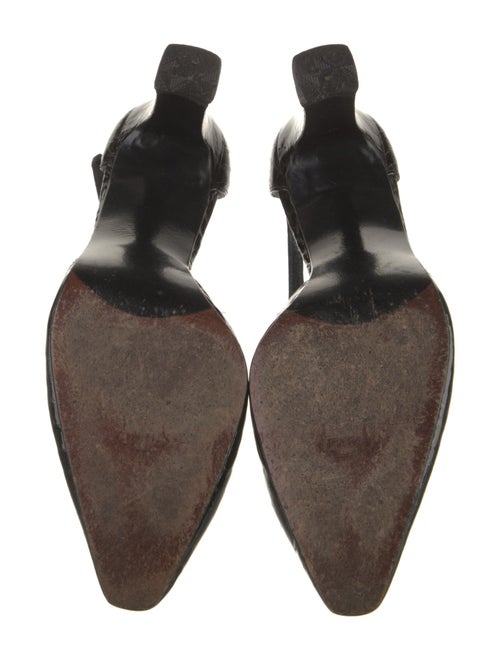 Stuart Weitzman Patent Leather D'Orsay Pumps