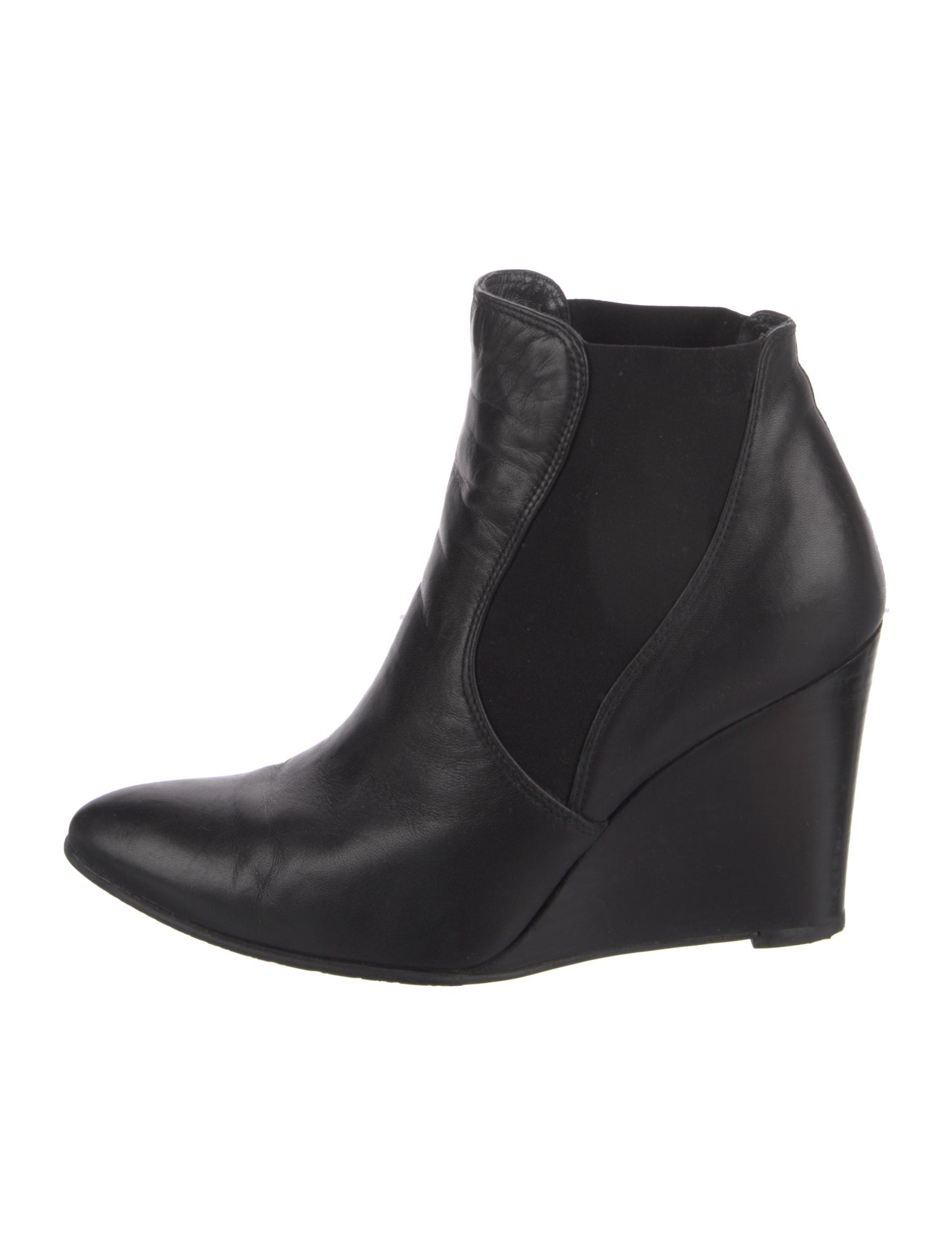 Stuart Weitzman Leather Chelsea Boots