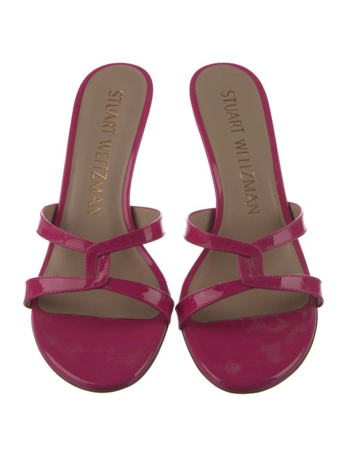 Stuart Weitzman Leather Slides