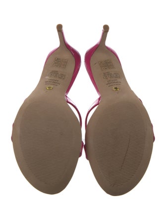 Stuart Weitzman Leather Slides