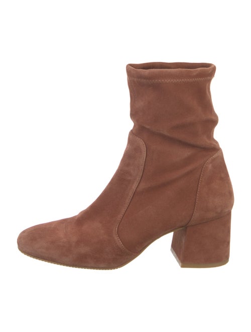 Stuart Weitzman Suede Sock Boots
