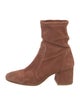 Stuart Weitzman Suede Sock Boots