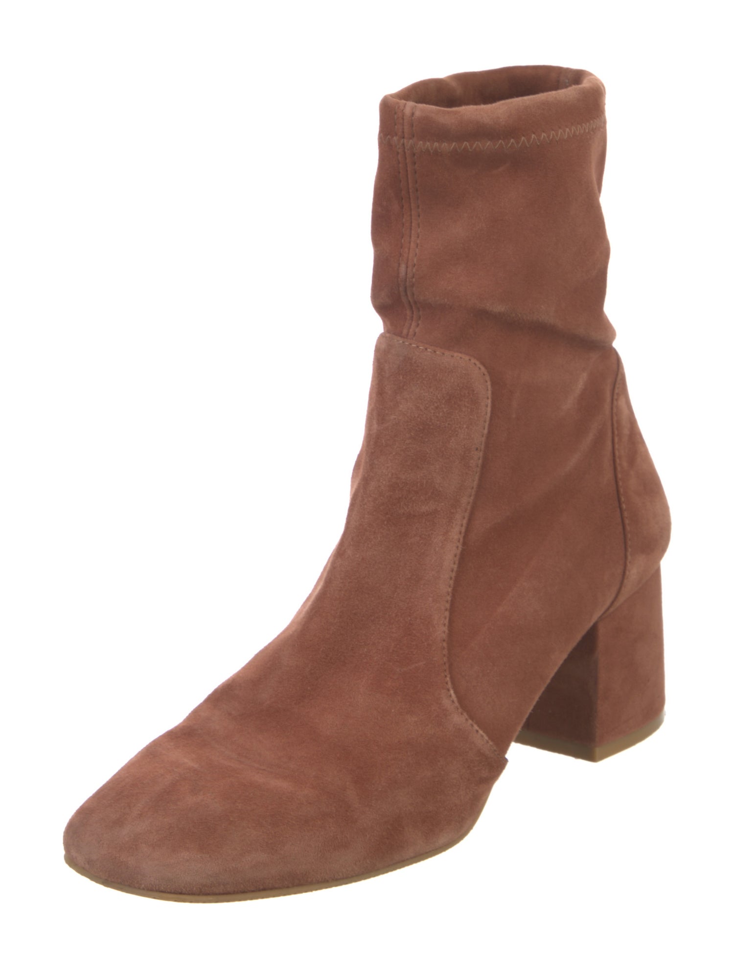 Stuart Weitzman Suede Sock Boots