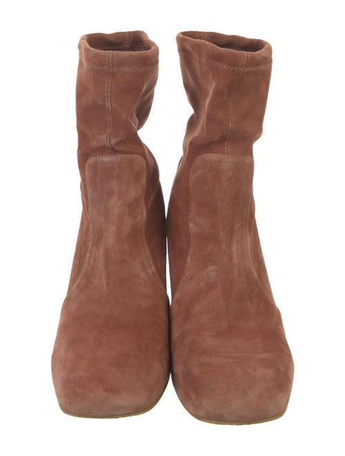 Stuart Weitzman Suede Sock Boots