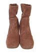 Stuart Weitzman Suede Sock Boots