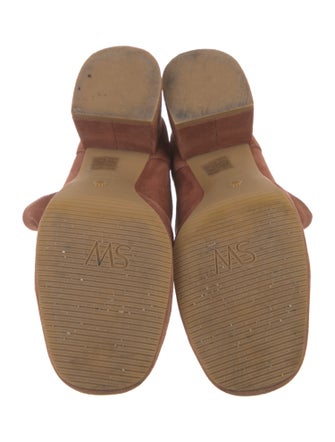 Stuart Weitzman Suede Sock Boots