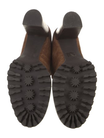 Stuart Weitzman Suede Lace-Up Boots