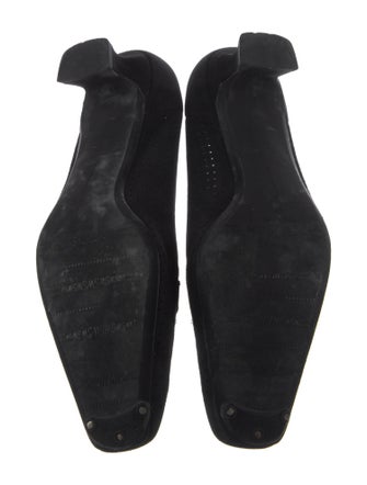 Stuart Weitzman Suede Printed Pumps