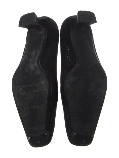 Stuart Weitzman Suede Printed Pumps