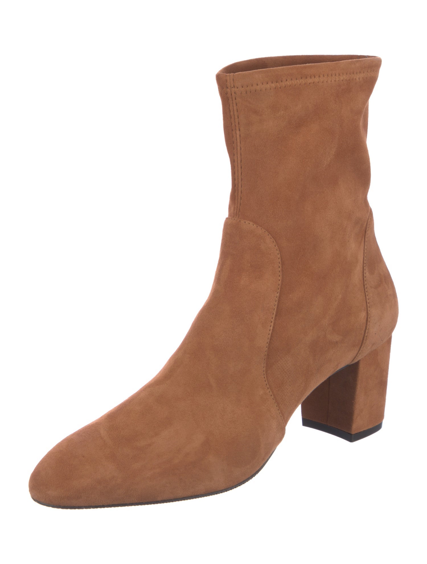 Stuart Weitzman Suede Sock Boots