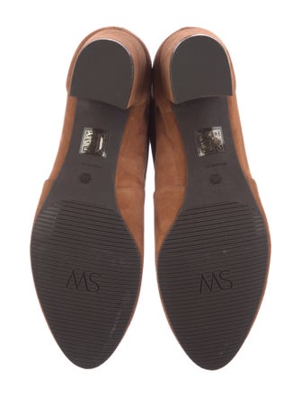 Stuart Weitzman Suede Sock Boots