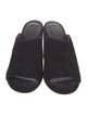 Stuart Weitzman Suede Slides