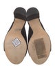 Stuart Weitzman Suede Slides
