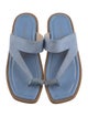 Stuart Weitzman Suede Slides