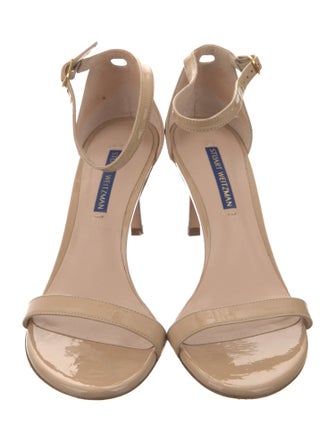 Stuart Weitzman Patent Leather Sandals