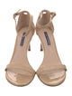 Stuart Weitzman Patent Leather Sandals