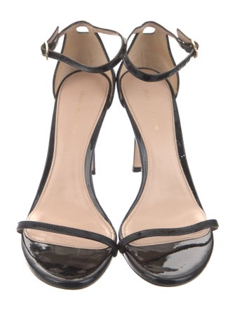 Stuart Weitzman Patent Leather Sandals