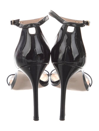 Stuart Weitzman Patent Leather Sandals