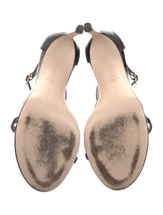 Stuart Weitzman Patent Leather Sandals