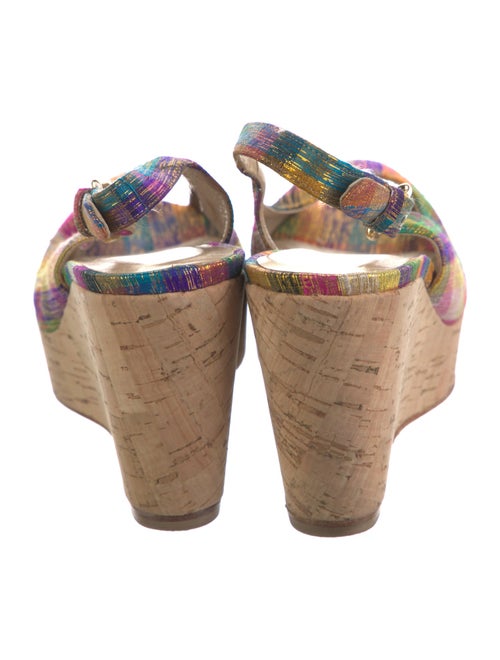 Stuart Weitzman Plaid Print Slingback Pumps