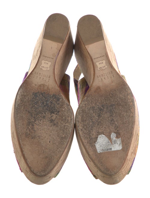 Stuart Weitzman Plaid Print Slingback Pumps