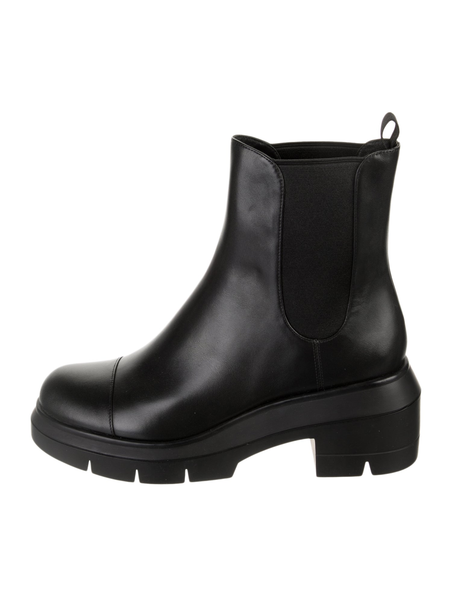 Stuart Weitzman Leather Chelsea Boots