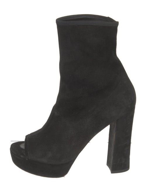 Stuart Weitzman Suede Sock Boots