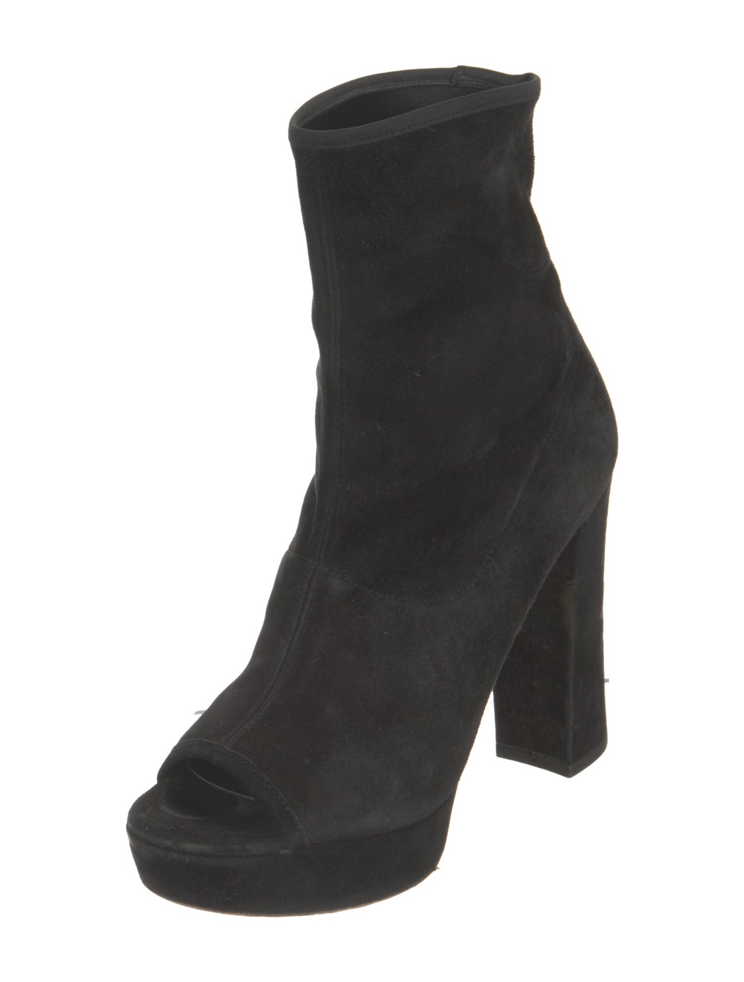 Stuart Weitzman Suede Sock Boots