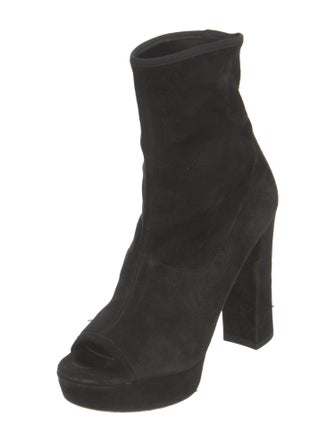 Stuart Weitzman Suede Sock Boots