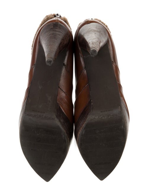 Stuart Weitzman Leather Lace-Up Boots