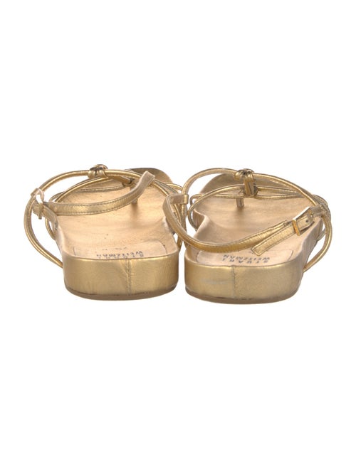 Stuart Weitzman Leather Slingback Sandals