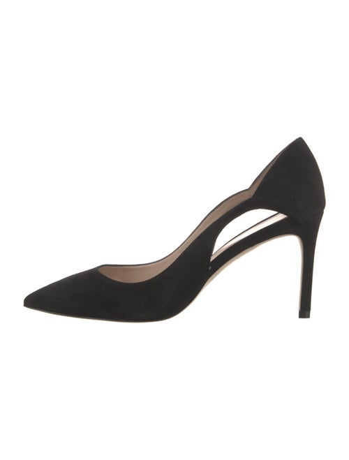 Stuart Weitzman Suede Slingback Pumps