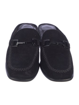 Stuart Weitzman Suede Mules